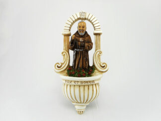 Acquasantiera Padre Pio_Art. 581