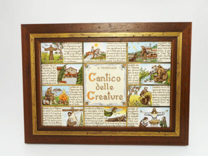 Cantico delle Creature in Ceramica_Art. 800