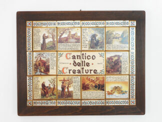 Cantico delle Creature in Ceramica_Art. 805