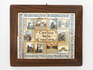Cantico delle Creature in Ceramica_Art. 807
