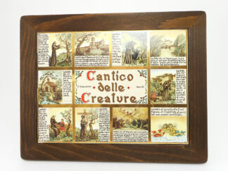 Cantico delle Creature in Ceramica_Art. 809