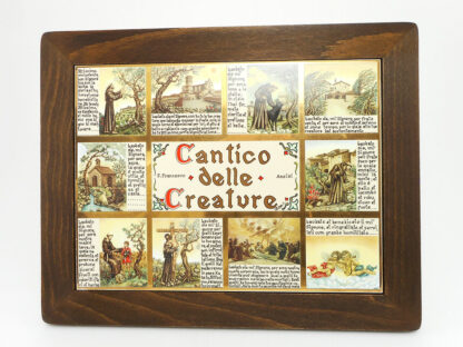 Cantico delle Creature in Ceramica_Art. 809