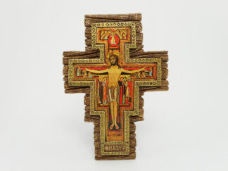 Crocefisso S.Damiano Marmo Resina_Art. 356