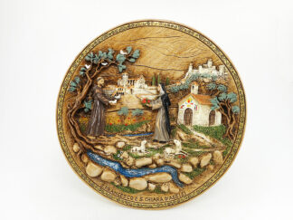 Piatto S. Francesco e S. Chiara_Art. 252