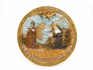 Piatto S. Rita da Cascia_Art. 245
