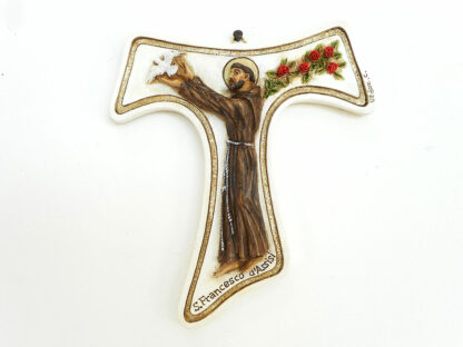 Tau S. Francesco in Marmo Resina_Art. 600 - immagine 2